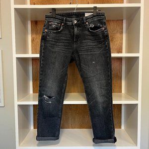 Rag & Bone - Dre Low-Rise Slim Boyfriend